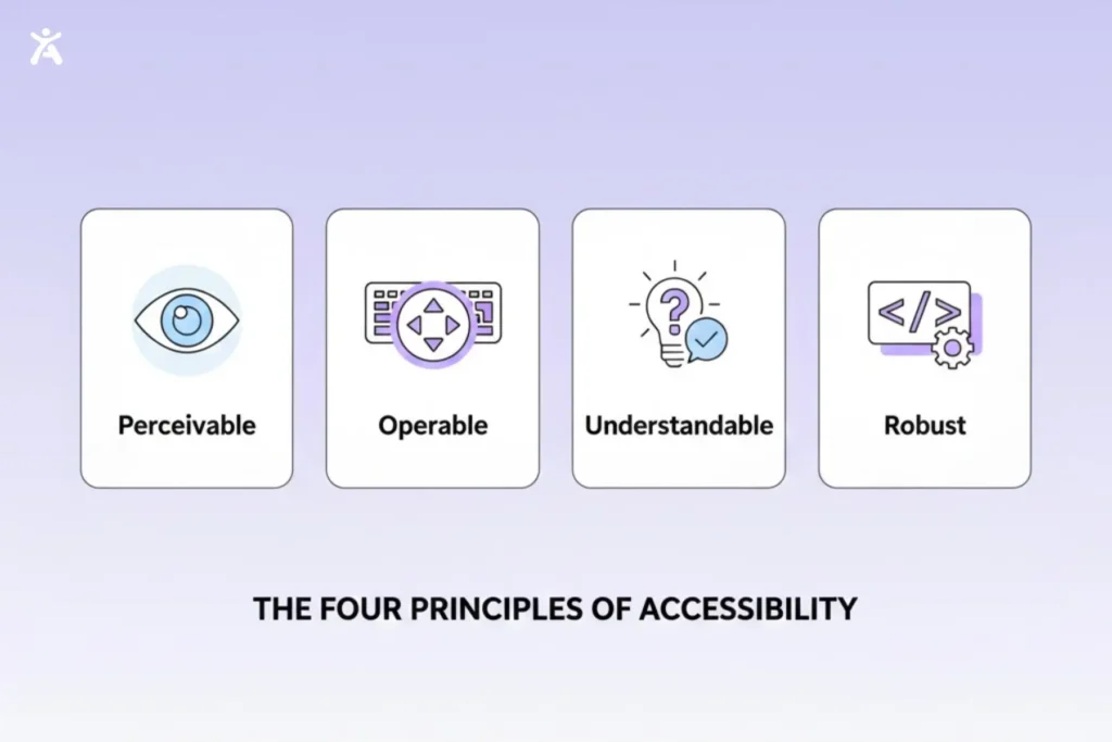 POUR principles of accessible design