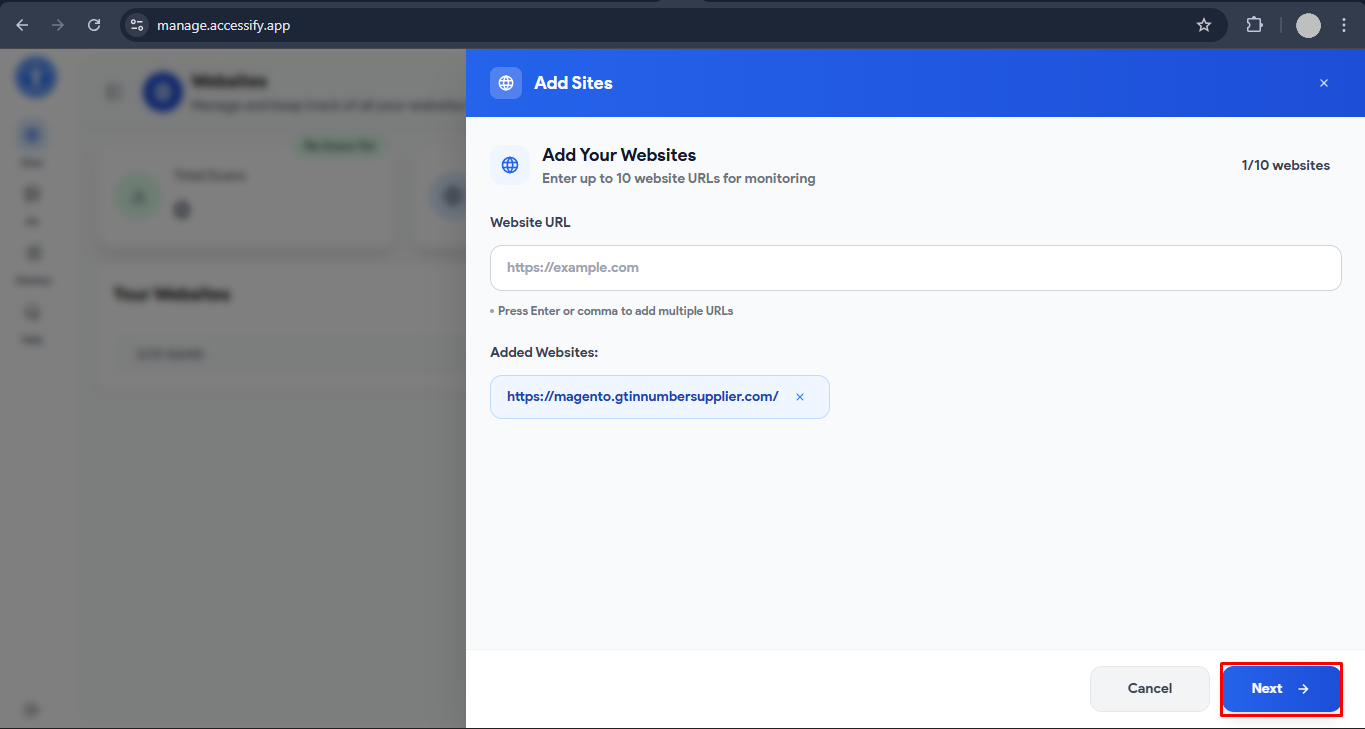 Magento adding page of accessify