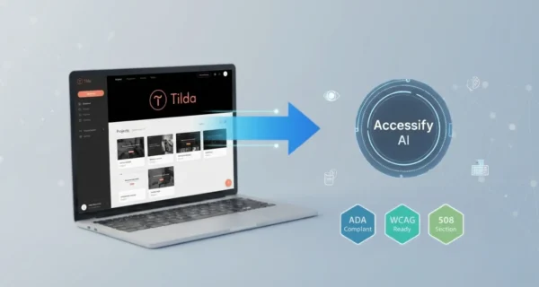 Accessify Tilda Integration for web accessibility ADA WCAG compliance