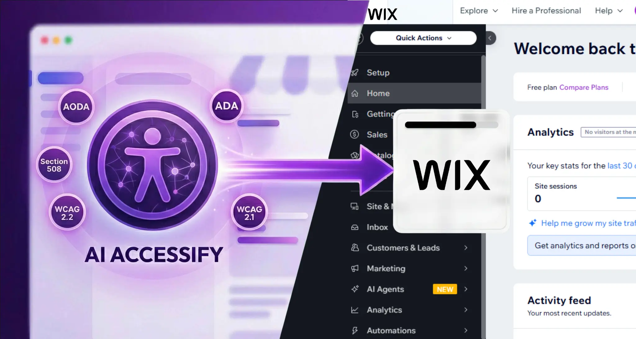 Accessify Wix Integration