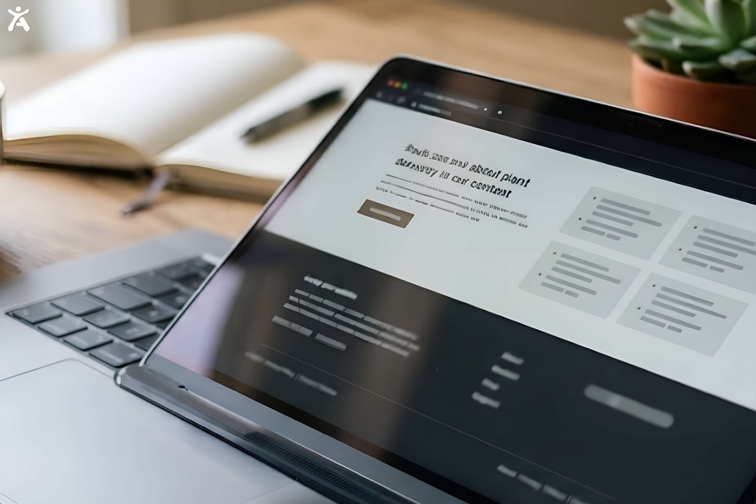 Accessibility statement link placement in website footer example