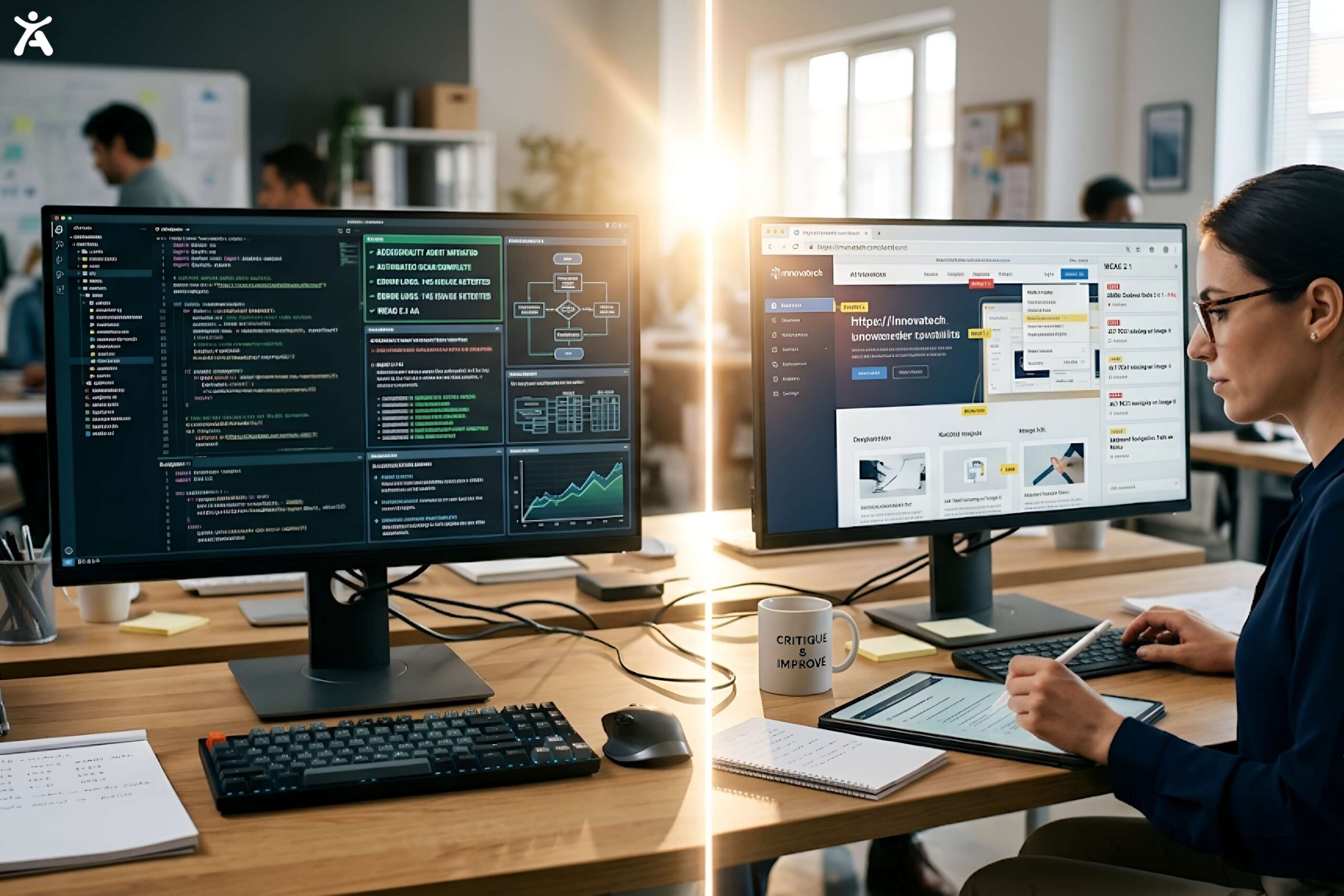 AI and human review working together for web accessibility compliance
