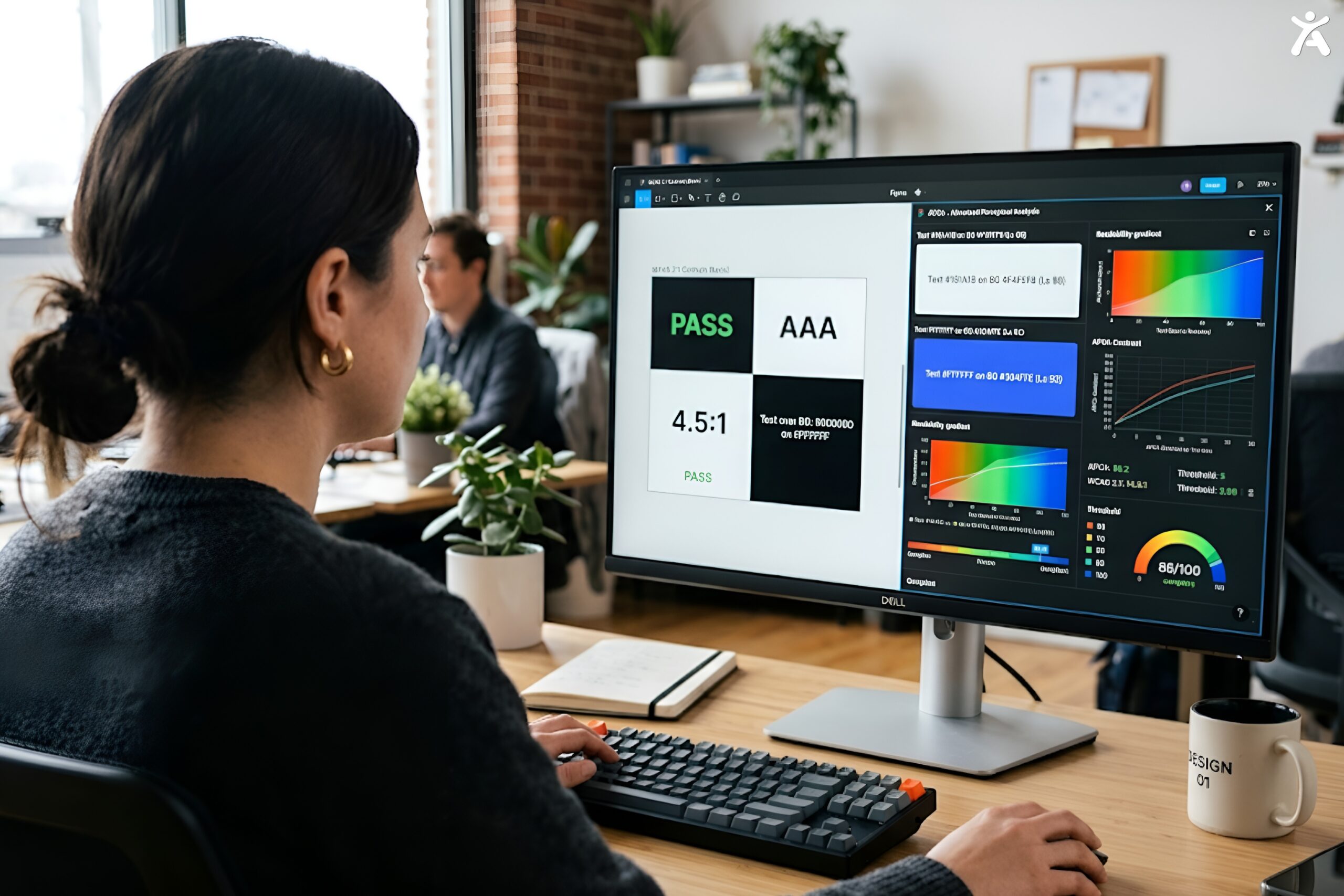 Comparison of APCA contrast method against the traditional WCAG contrast ratio